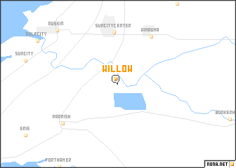 map of Willow