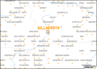 map of Willwerath