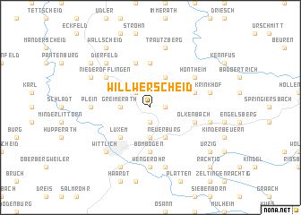 map of Willwerscheid