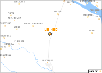 map of Wilmar