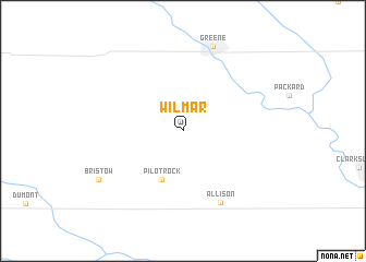 map of Wilmar