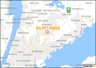 map of Wilmot Woods