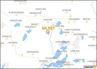 map of Wilmot