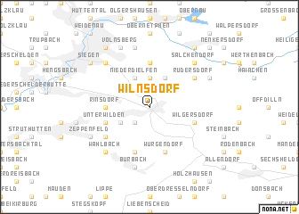 map of Wilnsdorf