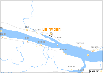 map of Wilnyang