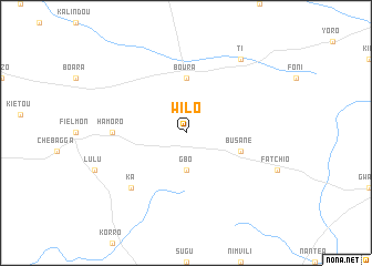 map of Wilo