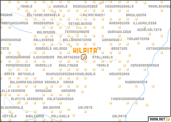 map of Wilpita