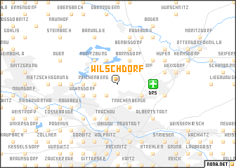 map of Wilschdorf