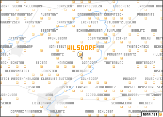 map of Wilsdorf