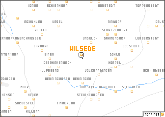 map of Wilsede