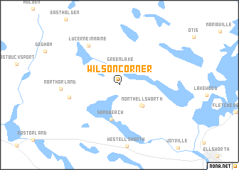 map of Wilson Corner