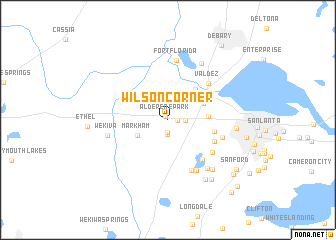 map of Wilson Corner