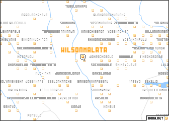 map of Wilson Malata