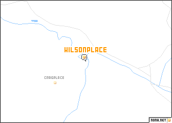 map of Wilson Place