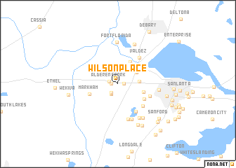 map of Wilson Place