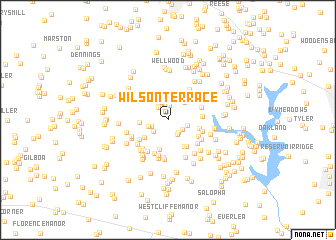 map of Wilson Terrace