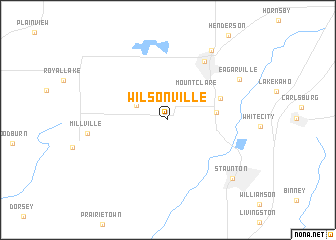 map of Wilsonville