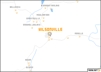 map of Wilsonville