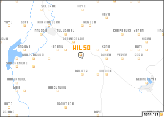 map of Wilso