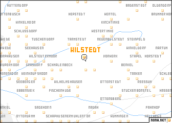 map of Wilstedt