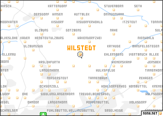 map of Wilstedt