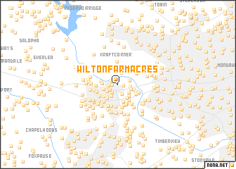 map of Wilton Farm Acres