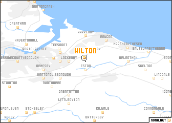 map of Wilton