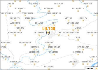 map of Wilton