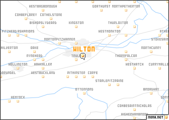 map of Wilton