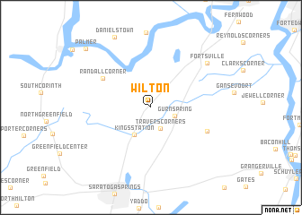 map of Wilton