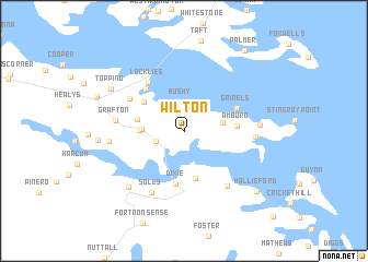 map of Wilton