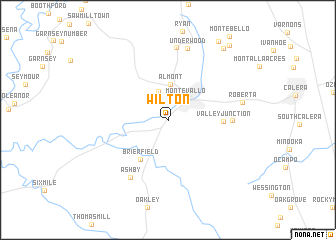 map of Wilton