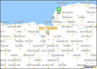 map of Wiltshire