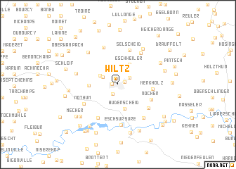 map of Wiltz