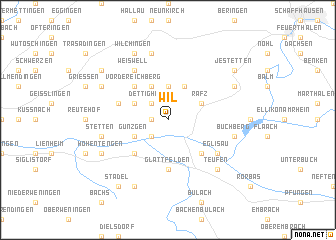 map of Wil