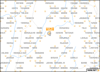 map of Wima