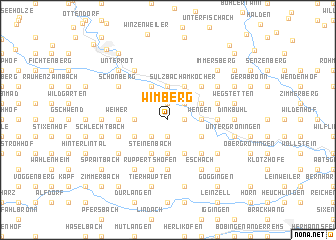 map of Wimberg