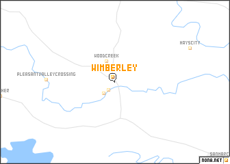 map of Wimberley