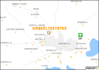 map of Wimberly Estates