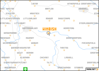 map of Wimbish