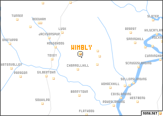 map of Wimbly