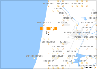 map of Wimmenum