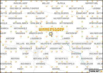 map of Wimmersdorf