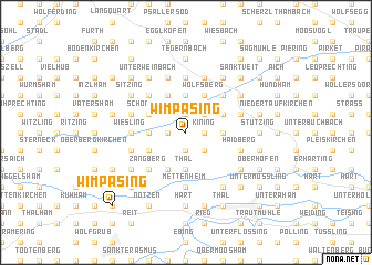 map of Wimpasing