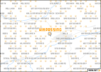 map of Wimpassing