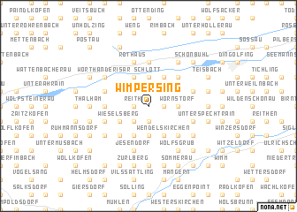 map of Wimpersing