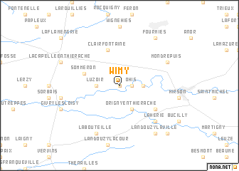 map of Wimy