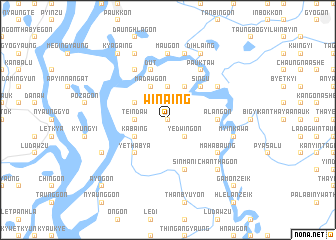 map of Win-aing