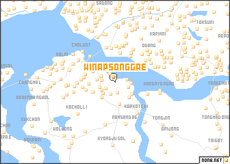 map of Winapsŏnggae