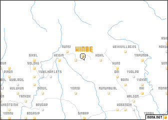 map of Winbe